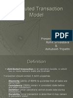 Distributed Transaction Model