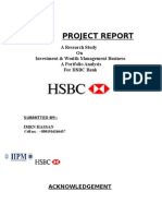 24483521 13377261 Internship Report on HSBC