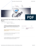 Geek Stuff - Synchronize Two Folders On A Mac With Automator and Rsync - Branko Jevtić's Piece of Web