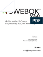 Guide to the Software Engineering Body of Knowledge SWEBOK v3
