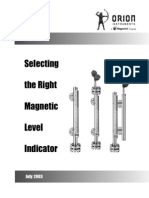 Magnetrol Level Instruments - GWR