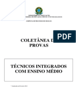 Coletanea Cursos Tecnicos Integrados 2012