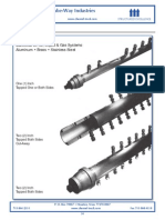 Channel-Track & Tube-Way Industries: Manifolds For Air, Liquid & Gas Systems: Aluminum - Brass - Stainless Steel