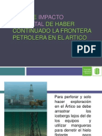 Posible de Haber Continuado La Frontera Petrolera en El Artico