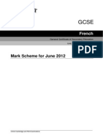 Mark Scheme Unit A703 Reading June