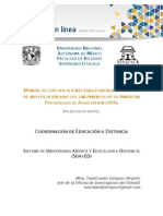 Manual APA UNAM: Cómo citar y elaborar informes de investigación