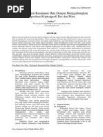 Download Analisa Sistem Keamanan Data Menggunakan Metode Kriptografi Simetris Dan Asimetris by Basri-P2700213411 Dan Edwin Sanadi-P2700213023 by Zul Vcar SN239664084 doc pdf
