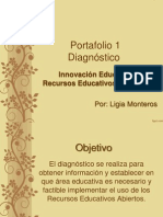 Portafolio 1 Innovacion Educativa Con REA, Ligia Monteros