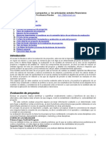 Proyectos de La u y Estados Financieros