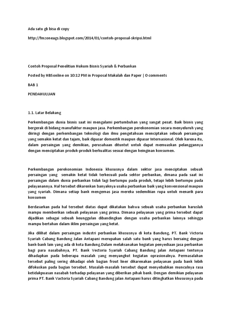 Hukum Bisnis Syariah