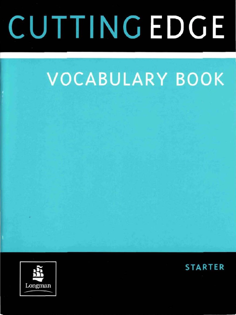 Cutting Edge Starter Vocabulary Book