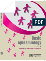 Basic Epidemiology by Bonta, Beaglehole & Kellstrom, 2nd Edition 2006