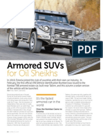 Armored Suvs: For Oil Sheikhs