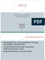 Mass-Transfer Coefficients: Presented By: Oky Fredy Rina Pertiwi Erna