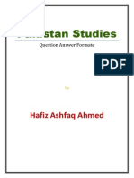  Pakistan Studies Complete Notes Question Answer Format