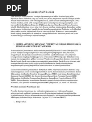 Siklus Akuntansi Keuangan Daerah Docx