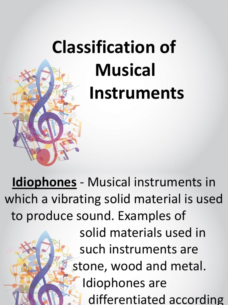 types of music classification essay