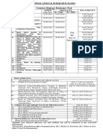 Courses Without Entrance Test: Application & Interview Dates