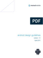 Android Design Guidelines