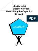 A Leadership Competency Model: Describing The Capacity To Lead
