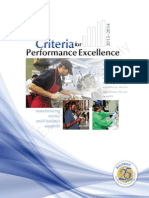 Criteria for Performance Excellenc