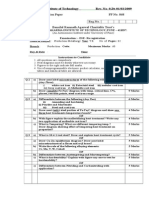 ESE Rereg Question Paper PM TE Prod RLK-Dec 2009