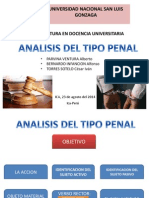 Analisis Del Tipo Penal