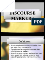 DIscourse Markers