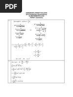 AJC H2 Math 2013 Prelim P1 Solutions