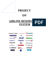 Airline reservation project