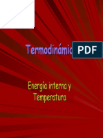 Energia Interna y Temperatura