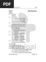 Unit 6 Data Extraction: Structure