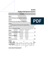 MI 0025 Database Management Systems: Unit 1