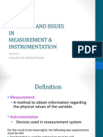 Concepts and Issues IN Measurement & Instrumentation: Instructor:Dr Alivelu M Parimi