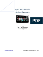 Myscada Mobile Android Version: User'S Manual