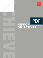 ACCA Per Objectives Handbook 2014