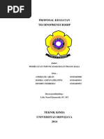Download PROPOSAL KEGIATAN Tepung Kulit Pisang  by Aufa Fauzan SN239700222 doc pdf