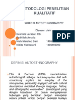 Presentation Tugas Autoethography 140904