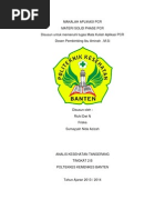 Download Makalah Aplikasi Pcr Fix by nidaaziz21 SN239701415 doc pdf