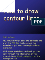 How2DrawContour Lines