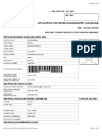Visa4UK: Print Online Visa Application