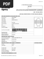 Visa4UK: Print Online Visa Application