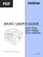 Basic User'S Guide: DCP-7055 DCP-7060D DCP-7065DN