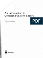 An Introduction To Complex Function Theory: Bruce P. Palka