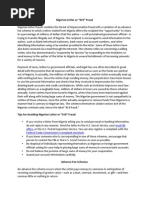 Nigerian Letter or "419" Fraud: Local FBI Office Federal Trade Commission's Complaint Assistant