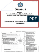 1. Silabus Diri Sendiri_ Jujur, Tertib Dan Bersih Kelas I_Ok