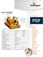 HMD Kontro Sealless Pump API-685 GSP Data Sheet