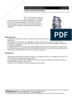 Description-Installation-Entretien: Separateur de Gaz Sg80.1.Al Doc 08-003