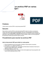 Como Cortar Un Archivo PDF en Varios Documentos PDF 10238 Mjj64g