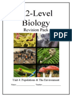 A level biology synoptic essay titles